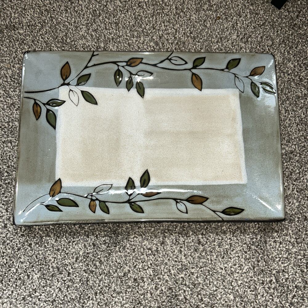 Pfaltzgraff "Rustic Leaves" 14 Inch Platter